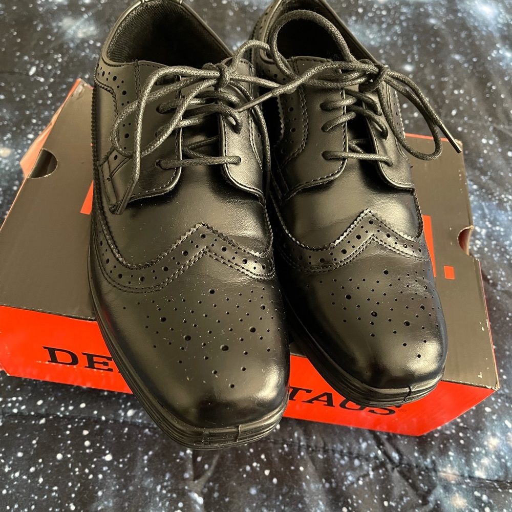 Boys deer stags dress shoes